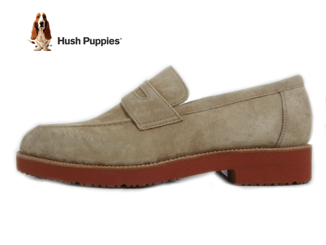 Hush Puppies(ハッシュパピー)M-104T HORN ホーン【父の日セール】【定番】【おすすめ】メンズコンフォートシューズ ローファー メンズカジュアル ピックスキン アメリカントラッド 3E 日本製