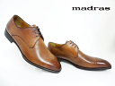 madras(マドラス)LM3000 BROWN/ブラウン【当店スペシャル価格】メンズビジネスシューズ/紳士革靴/レースアップシューズ/外羽/スクエアトゥ/マッケイ製法/Made in japan/27cm