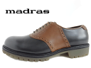 madras(マドラス) M5602 ブラック・ブラウン/BLACK・BROWN 【メンズ】 ビブラムソール 本革 【抗菌防臭】 ウイングチップ 【日本製】【お買い得】 本革 【レースアップ】 消臭