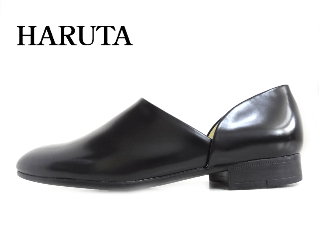 楽天My　shoes【スポックシューズ】HARUTA（ハルタ）ハルタ　850/BLACK/ブラック【ハルタ】【人気商品】【返品交換不可】メンズスポックシューズ ハルタドクターシューズ 紳士ビジネスシューズ 医療 デイリーユース 日本製 紳士靴