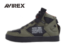 AVIREX(アビレックス) DICTATOR MC AV2278-05 OLIVE NUBUCK/BLACK オリーブヌバック/ブラックユニセックススニーカー ダイヤル式スニーカー カジュアルスニーカー メンズ レディース