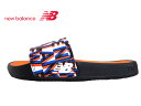 ニューバランス サンダル メンズ new balance(ニューバランス)200 SLIDE MO BLACK/ORANGE ブラック/オレンジ【2022SS】【春夏新作】レディース メンズ ユニセックスサンダル ファッショナブル シャワーサンダル SMF200MO Dワイズ