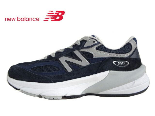 new balance(ニューバランス)M990NV6 NAVY ネイビー【M990】【V6】【USA製】メンズニューバランス Made in USA ライフスタイル Dワイズ 特約店限定販売 正規販売代理 大人カジュアルスニーカー