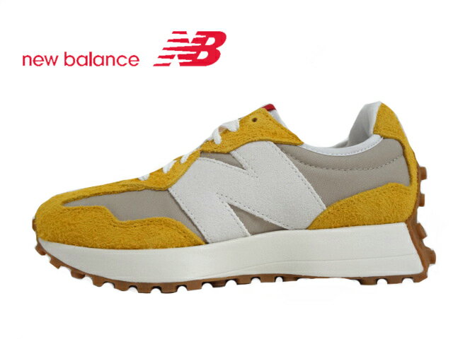 new balance(ニューバランス)U327SB YELLOW/イエロー【2024SS】 【春夏新作】レディースニューバランス メンズニューバランス ビッグロゴN ライフスタイル カジュアル レトロデザイン 正規代理店