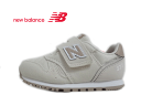 new balance(ニューバランス)IZ373AO2 LIGHT BEIGE ライトベージュ【2024SS】【秋冬新作】ベビーニューバランス キッズニューバランス 子供靴 ベロクロタイプ ファーストシューズ 出産祝い プレゼント 男の子スニーカー 女の子スニーカー ワイズW