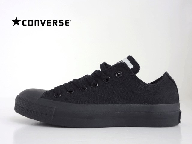 CONVERSE ALL STAR OX M5039(コンバースオールスター)BLACKMONOCHROME(ブラックモノクローム)【あす楽】【お買い得】レディース メンズコンバース 正規販売代理店