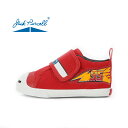 CONVERSE BABY JACK PURCELL N CARS MQ V-1(コンバース ベビー ジャックパーセル N カーズ MQ V-1)7CL428 RED レッド【お買い得】【在庫一掃】ディズニーコラボ ピクサーシリーズ カーズ ベビーシューズ ベビージャックパーセル ファーストシューズ