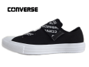 CONVERSE ALL STAR LIGHT GORESTRAP OX(コンバース オールスター ライト ゴアストラップ OX）BLACK ブラック 【レディース】【メンズ】 パターンアレンジモデル 超軽量 脱ぎ履きしやすい 気楽に履ける 正規代理店