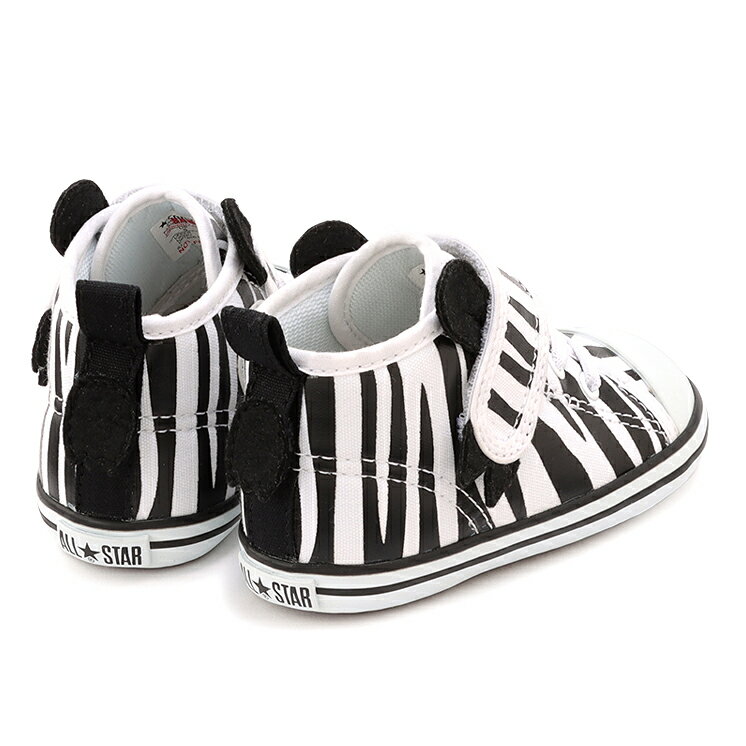 CONVERSE BABY ALL STAR N ANIMALS V-1(コンバース ベビー オールスター N アニマルズ　V−1) 7SC893 ZEBRA ゼブラ【2022SS】【春夏新作】【ゼブラ柄】ベビーコンバース ベビーシューズ しまうま柄 男の子スニーカー 女の子スニーカー アニマル柄 お祝い プレゼント