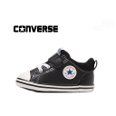 CONVERSE MINI ALL STAR N V-1(コンバース ミニ オールスター N V-1）7SD371 BLACK ブラック 【2023年新作】【ベビー】ファーストシューズ プレゼントギフトBOX クッション性 出産祝い 赤ちゃん お誕生日 男の子 女の子