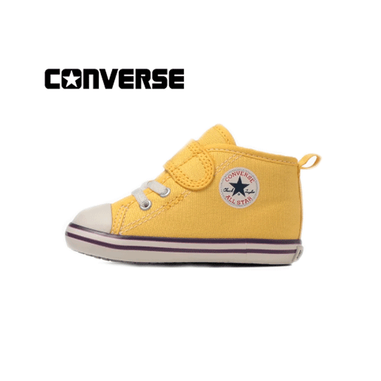 CONVERSE BABY ALL STAR N NBA V-1(コンバース ベビー オールスター N NBA V-1)7SD652 ロサンゼルス・レイカーズ【2023AW】【秋冬新作】【NBAコラボ】北米プロバスケットNBA ベビー レイカーズ プロバスケットボールリーグNBA プレゼント 親子コーデ