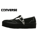 CONVERSE ALL STAR LIFTED RIBTAPE T-STRAP WT OX(コンバース オールスター リフテッド リブテープ Tストラップ WT OX)BLACK ブラック 31315840210【2025秋冬新作】 メンズ レディース ソールアレンジモデル ウエスタンモチーフ 正規代理店