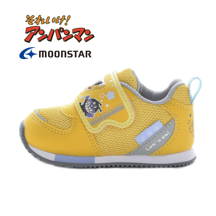moonstar(ムーンスター)アンパンマン AP B62 YELLOW イエロー【新作】子供靴 ベビ...