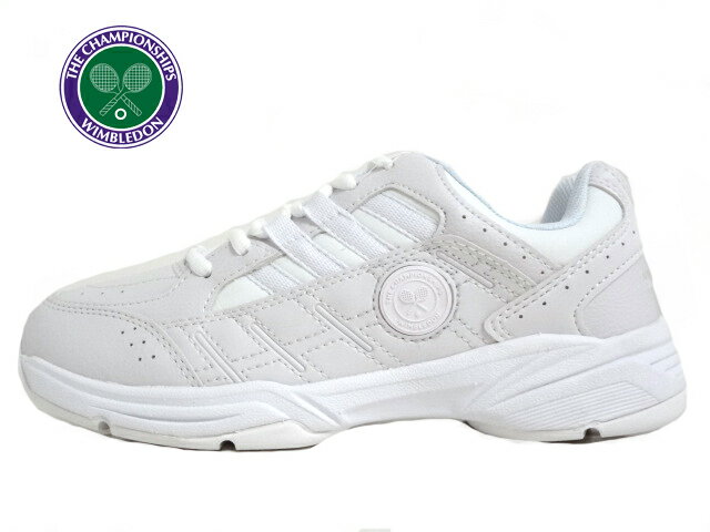 アサヒシューズ WIMBLEDON(ウィンブルドン) 052 KF74402 ホワイト/ホワイト WM-4000の後継品【テニス】【通学スニーカー】【ウインブル...