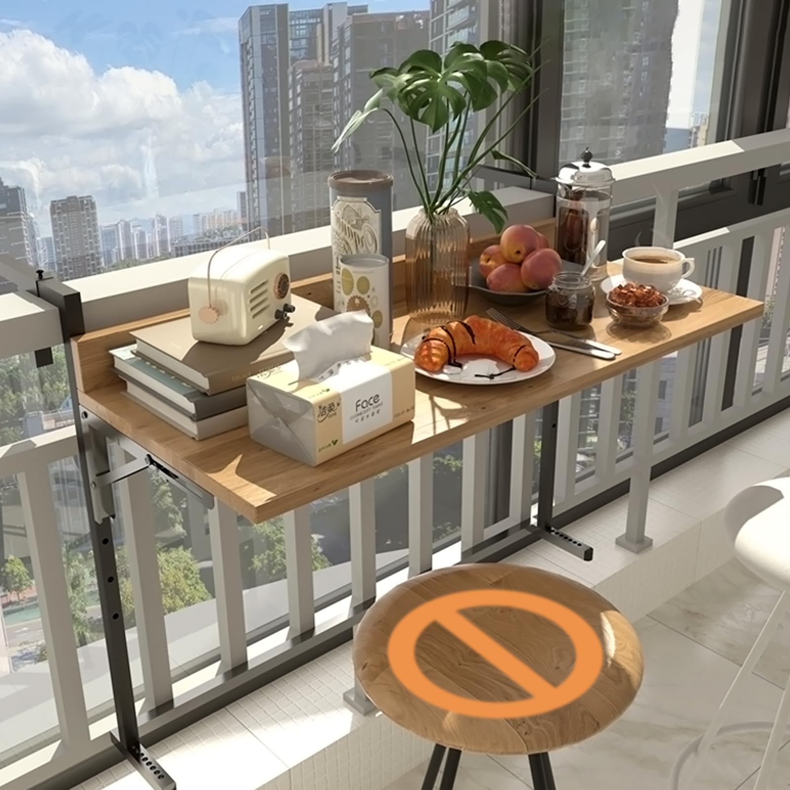 「屋外用に作られています」：このベランダ テーブル/デッキテーブルは、耐候性のある天然ゴムの木で作られており、高温スプレー金属ブラケットは頑丈で錆びにくく、天候の変化に耐え、屋外での耐用年数を延ばします。 ? 「1-16cmの手すりに適応」：上部のネジノブを調整することで、この金属 バルコニーテーブルは1-16cmの手すりに適合します。したがって、バルコニー テーブルを壁、四角い手すり、または丸い手すりに簡単に掛けることができます。 ? 「5段階の高さ調整」：この屋外サイドテーブルは5段階の高さ調整が可能で、さまざまな椅子（別売り）に完全にマッチするように設計されています。底部の金属部分も調整可能で、レジャーテーブルを地面と平行に保つことができます。 ? 「折りたたみ式」：この多目的ガーデンテーブルは壁掛け式で、このバーテーブルは簡単に折りたたむことができ、限られたスペースを節約できます。底部サポートの三角形構造により、強力な安定性が保証されます。 ? 「テーブルサイズ」：屋外用デッキレール吊り下げテーブル天板の奥行きは38cm、天板の幅は60/90/120cmです。購入する前に、このサイズがバルコニーや手すりに適合するかどうかを確認してください。 ―― ―― バルコニーテーブル、ベランダ テーブル、ガーデンテーブル、バルコニー 壁折りたたみテーブル、パティオテーブル ―― ―― このバルコニーテーブルは天然ゴムの木で作られており、日光に強く、耐腐食性、防水性、耐久性に優れています。金属フレームは高温で噴霧されており、錆びにくく、耐高温性があり、安定しています。折りたたみ式のデザインは非常に便利で、スペースを節約します。 ―― 仕様： 製品名：バルコニーのテーブル、デッキテーブル、レジャーテーブル 色: 木の色 適用手すり：厚さ1～16cmの手すり 卓上寸法: 60x38cm、90x38cm、120x38cm、 適用範囲：バルコニー、ダイニングテーブル、バー、テラス ―― 梱包内容： パティオテーブル × 1 ――重要: このユニットがバルコニーに適合することを確認するために、バルコニーの手すりのサイズを測ってください。 品質サービス: 1、 当社の製品に問題がある場合は、お気軽にお問い合わせください。 2、輸送中に多少の衝撃が加わる可能性がございます。万が一不具合や破損などがございましたら、部品の再送など対応させていただきますので、お気軽にご連絡くださいませ。 3、商品が多いため、発送時に説明書をお送りし忘れることがございます。万が一、説明書が届いていない場合や、商品組み立てに関してご不明点がございましたら、お手数ですがご連絡いただけますようお願い申し上げます。電子版の説明書を再送させていただきますので、どうぞご安心ください。お客様にはご理解いただきますようお願い申し上げます。お客様のご支援が、私たちの励みとなっております。