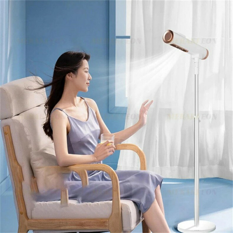 ドライヤースタンド スタンド式ドライヤー 高さ調節 冷温循環 冷風と温風 2000萬マイナスイオンドライヤー 固定 角度調節可 ダブル送風 風量5階段切り替え 美髪 ドライヤースタンド式 伸縮ロッド ハンズフリーヘアードライヤー　大風量 おしゃれ 便利 速乾 高級 新生活