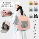 「新作7日限定クーポン配布中」 送料無料 ペットバッグ リュック 折り畳み 軽量お出かけ 犬 猫 ねこ ネコ 猫バッグ ペット用品 お散歩 お出かけ 猫バッグ ...