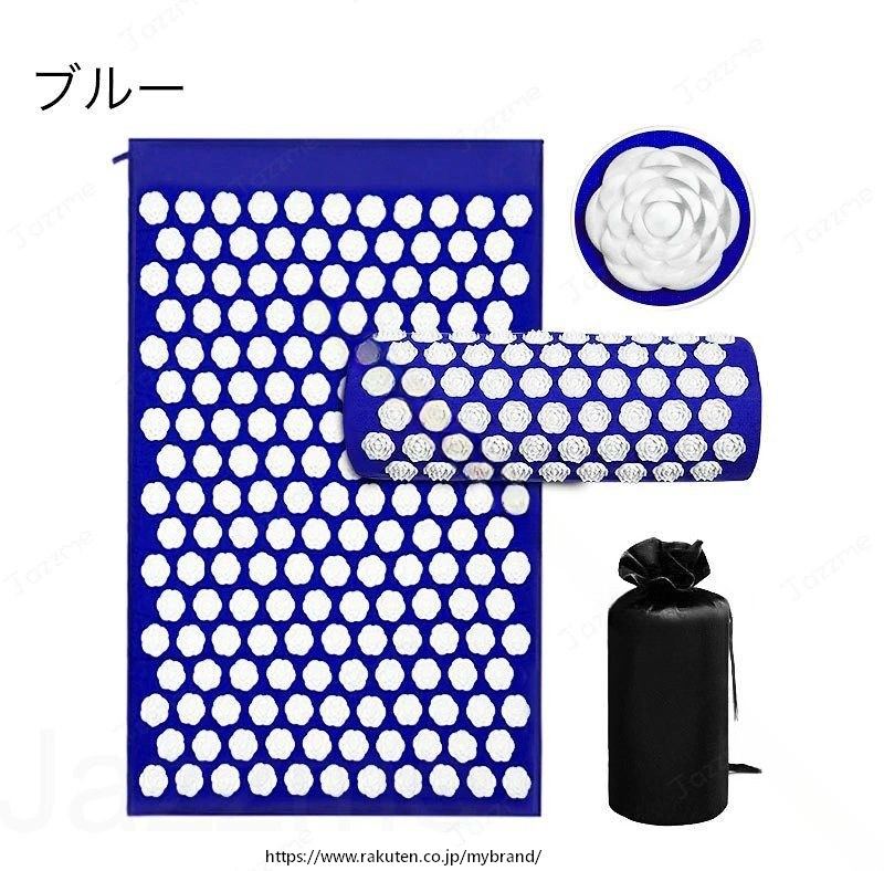 シャクティ マット 指圧マット 刺さり感 血液循環 痛みリラックス ヨガマット 自宅...