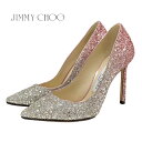 ジミーチュウ ジミーチュウ JIMMY CHOO パンプス パーティーシューズ 靴 シューズ グラデーション グリッター ピンク シルバー ギフト プレゼント 送料無料