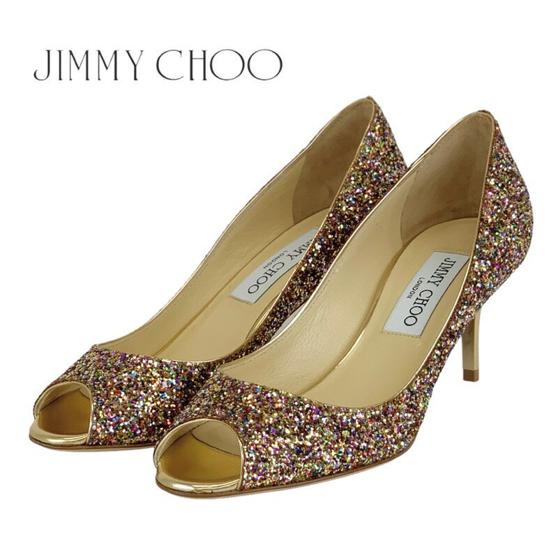 ジミー チュウ パンプス ジミーチュウ JIMMY CHOO パンプス パーティーシューズ 靴 シューズ グリッター ラメ マルチカラー ギフト プレゼント 送料無料