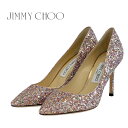 ジミーチュウ ジミーチュウ JIMMY CHOO ROMY 85 パンプス パーティーシューズ 靴 シューズ グリッター ピンク系 ギフト プレゼント 送料無料