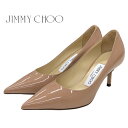 ジミーチュウ ジミーチュウ JIMMY CHOO LOVE 65 パンプス フォーマルシューズ パーティーシューズ 靴 シューズ JCロゴ パテント ピンクベージュ ギフト プレゼント 送料無料