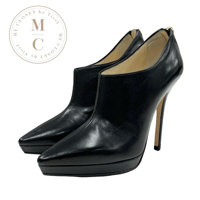 楽天市場】ジミーチュウ jimmy choo ブーツ 35 1/2 レザー 黒 楽天市場】ジミーチュウ jimmy choo ブーツ 35 1/2 レザー 黒