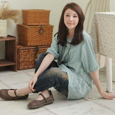 半袖 刺繍 レース コットン ブラウス 【002025】 【 10P25Apr13 】 【 fs2gm 】