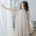 どんなワンピースも一新するエレガンスなレース、透け感で遊ぶ大人の余裕をプラス【 ポリエステル100% 】【 生成り きなり色 エクリュ 】全2色上代\8,980 (税別)