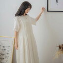 高級感をさりげなく纏う、同色刺繍が魅せる大人の余裕、夏の装いに品格をプラス【 リネン100% 麻100% 】【 オフホワイト 白色 】全3色上代\12,900 (税別)