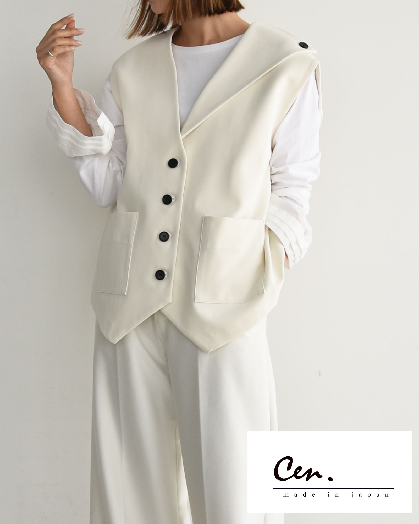 【SALE／30%OFF】NUEVO BLANCA/(W)NB サークルキルティングロングベスト NUEVO BLANCA ゴースローキャラバン トップス ベスト・ジレ カーキ ブラック【RBA_E】【送料無料】[Rakuten Fashion]