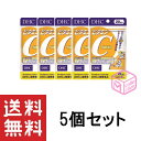 DHC ビタミンC ハードカプセル 20日 ×5個セット CP サプリメント サプリ 栄養機能食品 ビタミンC ビタミンB2 dhc 女性 ビタミン 男性 ビタミンb ディーエイチシー 美容 栄養 ビタミン剤 健康食品 食事で不足 健康 栄養剤 肌