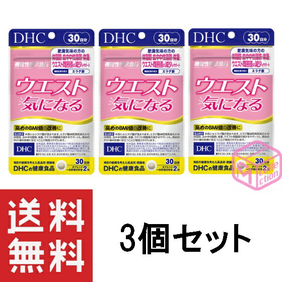 DHC ウエスト気になる 30日分 60粒 ×3