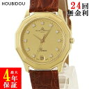 ボーム&メルシエ BAUME&MERCIER リビエラ LM 87012.1 K18YG無垢 純正11Pダイヤ シャンパン 12角形 希少 メンズ レディース 腕時計クオーツ ゴールド 【中古】