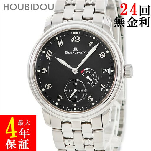 \ポイント5倍& 最大3万円割引クーポン数量限定/ ブランパン BLANCPAIN ニュークラシック パワーリザーブ 1106-1130-11 ブラック アラビア バー メンズ 腕時計手巻き ブラック 【中古】 \ポイント5倍& 最大3万円割引クーポン数量限定/ ブランパン BLANCPAIN ニュークラシック パワーリザーブ 1106-1130-11 ブラック アラビア バー メンズ 腕時計手巻き ブラック 【中古】