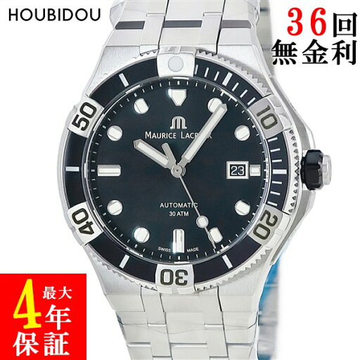 \最大4万円割引クーポン 数量限定/ モーリスラクロア Maurice Lacroix アイコン ベンチュラー 43mm AI6058-SS002-330-2 未使用 夜光インデックス メンズ 腕時計自動巻き ブラック 【中古】 \最大4万円割引クーポン 数量限定/ モーリスラクロア Maurice Lacroix アイコン ベンチュラー 43mm AI6058-SS002-330-2 未使用 夜光インデックス メンズ 腕時計自動巻き ブラック 【中古】