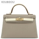 \全品PT2倍day 5/1限定 &最大3万円割引クーポン数量限定5/1-5/3/ エルメス HERMES 2WAYバッグ ミニケリードゥ ヴォーエプソン グリ...