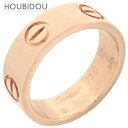 カルティエ Cartier リング 指輪 ラブリング K18PG ピンクゴールド #47(JP7) LOVE Ring 750 18K PG 18金 7号 B4084847【中古】
