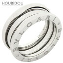 \最大4万円割引クーポン 数量限定/ ブルガリ BVLGARI リング 指輪 ビーゼロワン B-zero1 2バンドリング K18WG ホワイトゴールド #49(JP9) 750 18金 8.5号【中古】