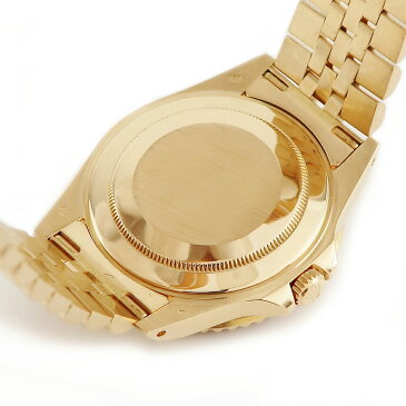 ロレックス ROLEX GMTマスター2 16718 K18YG無垢 44番台 ブラウン メンズ 腕時計自動巻き ブラウン 【中古】【店頭受取対応商品】