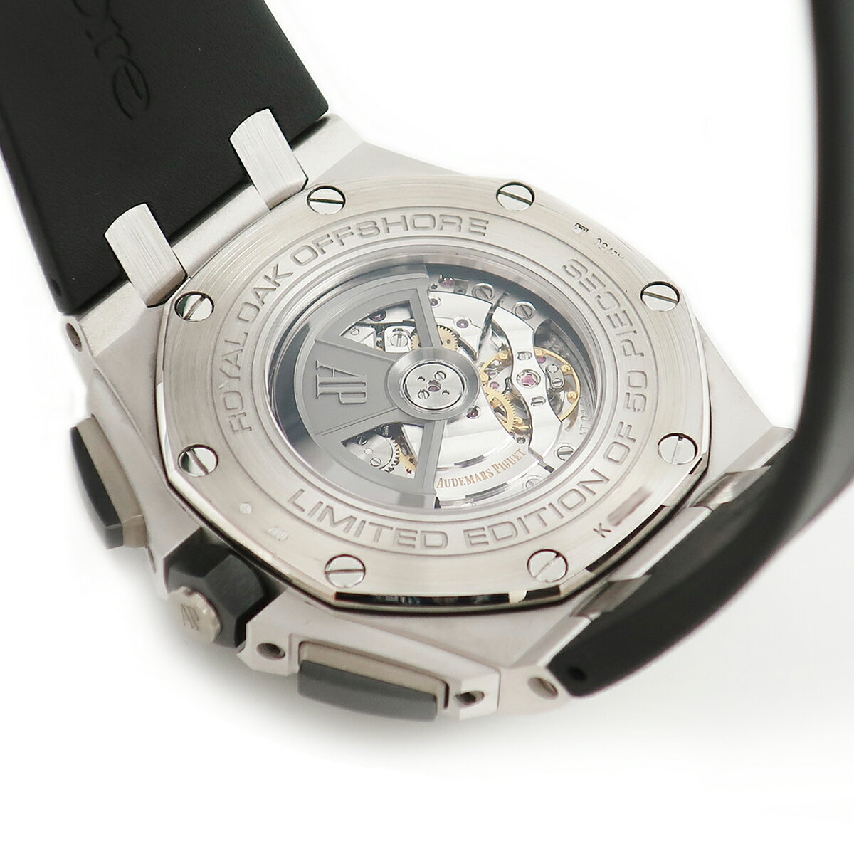 オーデマピゲ AUDEMARS PIGUET ロイヤルオーク オフショア クロノ YOSHIDA限定 26417CN.OO.A002CR.01 K18WG無垢 別注 メンズ 腕時計自動巻き グレー 【中古】