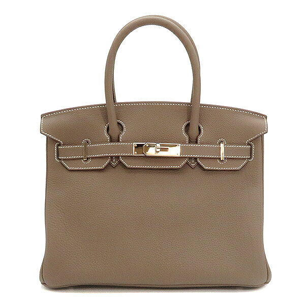 エルメス HERMES バーキン30 ハンドバッグ トゴ エトゥープ グレージュ シルバー金具 Z刻印(2021年製) レディース 【箱】定番 人気 美品 【中古】のサムネイル