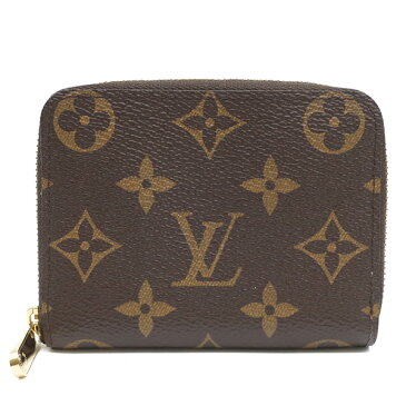 ルイヴィトン LOUIS VUITTON コインケース ジッピーコインパース モノグラム ゴールド金具 M60067 メンズ レディース ユニセックス 定番 人気 美品【箱】 【中古】