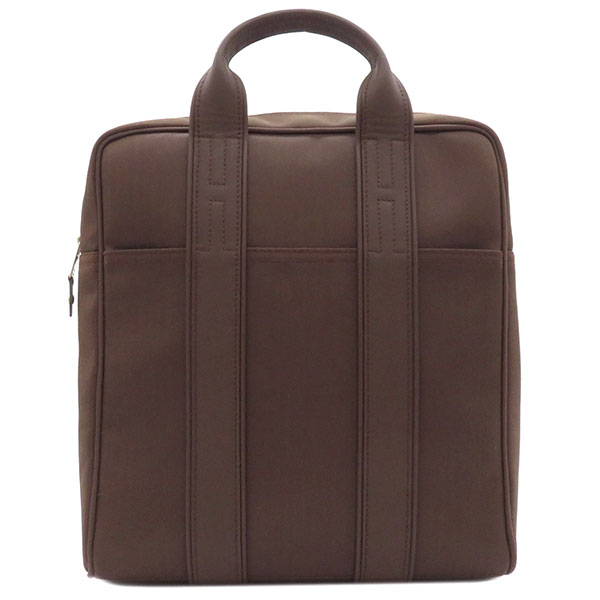 エルメス HERMES アカプルコ サックアド リュック・デイパック トワルシェブロン レザー ブラウン 茶 シルバー金具 メンズ レディース ユニセックス 【保存袋】定番 人気 美品 【中古】のサムネイル