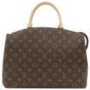  ルイヴィトン LOUIS VUITTON 2WAYバッグ グラン・パレ MM モノグラム 茶 ゴールド金具 M45898 レディース 定番 人気 美品