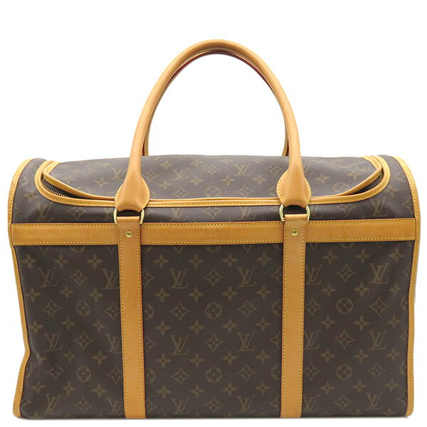 【ポイント7倍 3/27 2時まで】 ルイヴィトン LOUIS VUITTON バッグ サック シヤン 50 モノグラム 犬用キャリー ドッグキャリー 中型犬用 ゴールド金具 M42021 メンズ レディース ユニセックス 定番 人気 美品【中古】のサムネイル