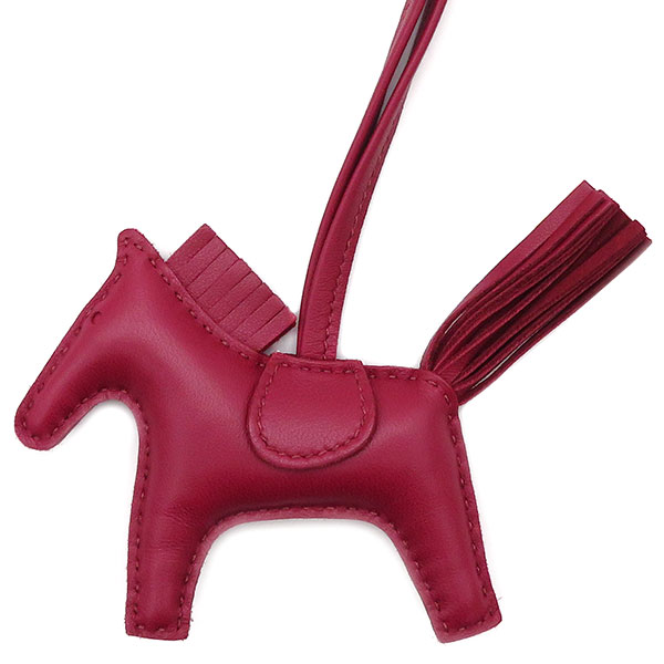 【ポイント10倍 2/23 2時まで】 エルメス HERMES ロデオPM バッグチャーム アニューミロ ルビー 馬モチーフ B刻印(2023年製) レディース 【箱】定番 人気 美品 【中古】のサムネイル