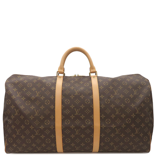 ルイヴィトン LOUIS VUITTON ボストンバッグ モノグラムキャンバス ゴールド金具 旅行カバン 茶 M41422 【保存袋】【中古】