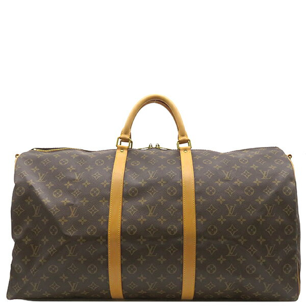 ルイヴィトン LOUIS VUITTON ボストンバッグ モノグラムキャンバス ゴールド金具 茶 旅行カバン パドロック欠品 M41412 【保存袋】【中古】