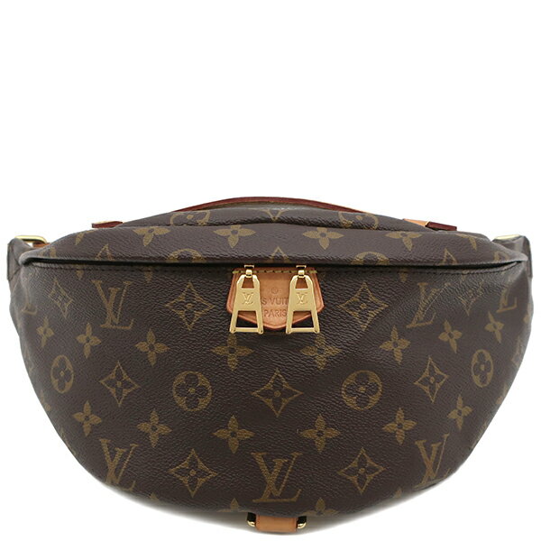 【最大3万円割引クーポン 数量限定 5/16 2時まで】 ルイヴィトン LOUIS VUITTON ウエストバッグ バムバッグ モノグラムキャンバス モノグラム ゴールド金具 ボディバッグ M43644 RFID 【箱】【中古】